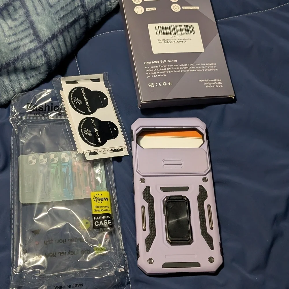 DEERLAMN Protective Cover Case for Google Pixel 9 Pro XL Light Purple (EUC)